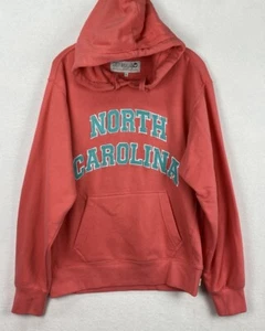 Grey Whale Outfitters Women M North Carolina Coral Hoodie Sweatshirt Thick Soft - Picture 1 of 8