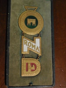 Italy fascist medal 9 concorso ginnastico Roma 1937 - Picture 1 of 3