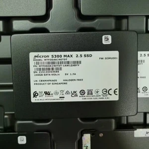 MICRON 5300 MAX 240GB SSD SATA 6Gb/s MTFDDAK240TDT-1AW1ZABYY FW:D3MU001 - Picture 1 of 3