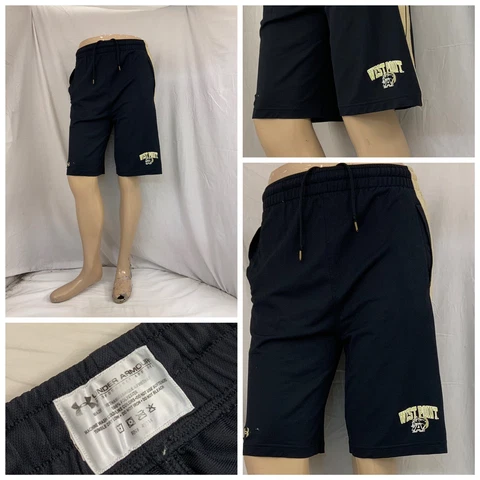 Army Black Knights Shorts S Black Basketball 100% Polyester YGI O2-206 Cover