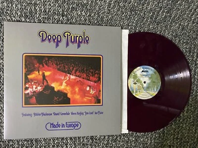 Deep Purple Lp Made In Europe 2020  N. M Purple Vinyl Limited Edition - Image 1 of 4