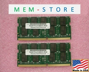 32GB 2x16GB DDR4-2666 ECC SODIMM for Asus V1605I-IM-B R1505I-IM-B Motherboards - Picture 1 of 1