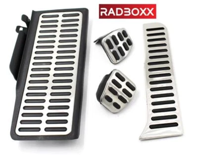 ✅Sport Stainless Steel Pedals Pedal Caps for VW Passat B6/B7 CC Circuit 4pcs - Image 1 of 4