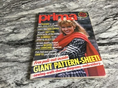 THE FIRST EVER PRIMA MAG. COMPLETE WITH PATTERN SHEET JACK & JILL DOLLS TO KNIT - Image 1 of 4