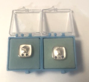 Chrysler 20 30 Year Employee Service Award Pins 10K Gold Diamond Sapphire Silver - Bild 1 von 7