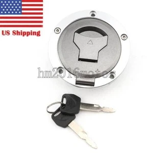 Fuel Gas Tank Cap Cover Lock Keys for Honda CB650F 2015-2018 CBR650F 2015-2018 - Foto 1 di 7