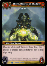 World of Warcraft WoW TCG Heroes of Azeroth Set Rares/Epics CHOOSE YOUR CARDS!