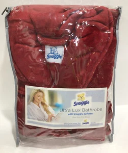 Snuggle Ultra Lux Bathrobe With Snuggly Softness Plush One Size Fits Most NIP - Picture 1 of 5