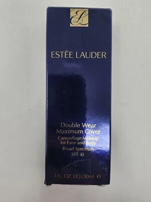 Estee Lauder Foundation Double Wear MAXIMUM COVER Spf 15 1oz 30ml NWB - Image 1 of 3