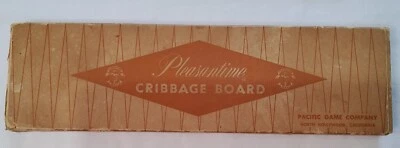 PLEASANTIME CRIBBAGE BOAD - Image 1 of 2