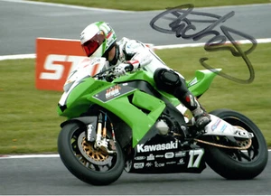Motor Bike Rider BSB Simon Andrews Hand Signed Photo Autograph Rare 7x5" AA - Picture 1 of 1