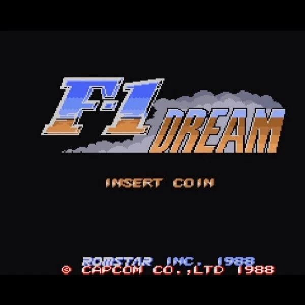 Usato F-1 Dream Arcade Gioco Board Capcom 1988 Jamma PCB P. C. Board - Immagine 1 di 1