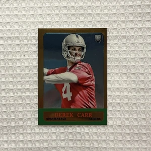 2014 Topps Chrome 1963 Minis #7 Derek Carr RC Rookie Raiders Saints - Imagen 1 de 7