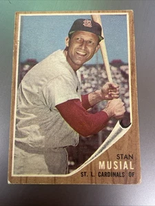 1962 Topps Set-Break # 50 Stan Musial - Picture 1 of 2
