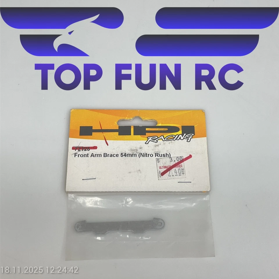 HPI 72125 FRONT ARM BRACE 54MM FOR NITRO RUSH 1/10 SCALE 2WD STADIUM TRUCK - Image 1 of 1