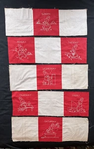 Edredón de cuna antiguo 1820 - Imagen 1 de 6