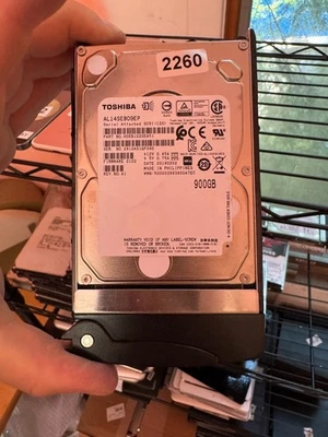 Toshiba AL14SEB09EP – 900GB 10K RPM SAS 12Gb/s 2.5" Enterprise HDD - Image 1 of 4