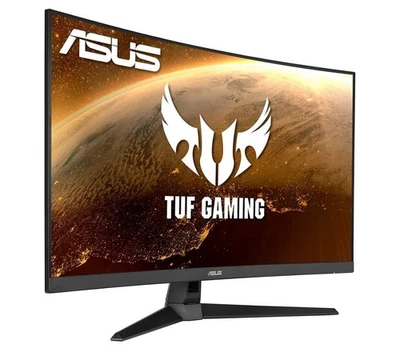 ASUS TUF VG328H1B Full HD 31.5” Curved LCD Gaming Monitor Black Screen Cracked - Image 1 of 4