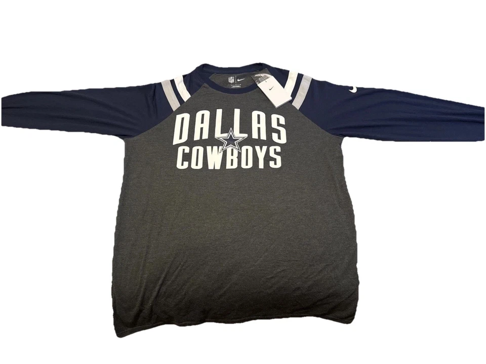 Nike NFL Dallas Cowboys Camisa Grande Para Hombre Manga Larga Nueva Con Etiquetas  Foto 1 de 4