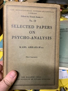 Contributions to Psycho Analysis - Karl Abraham - No. 13 Third Impression - Bild 1 von 12