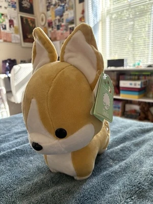 Bellzi желтовато-коричневый корги милый мягкая игрушка плюшевая игрушка очаровательный мягкий корги новый с Ярлыками - Изображение 1 из 4