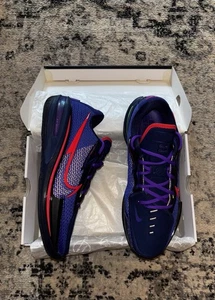 Nike Air Zoom GT Cut Blue Void Siren Red Mens Size 12 Shoes cz0175-400 - Picture 1 of 12