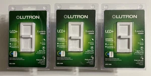 3 Lutron Schiebelichtdimmer LECL-150H. Einpolig, LED/Glühlampe/Halogen - Bild 1 von 4