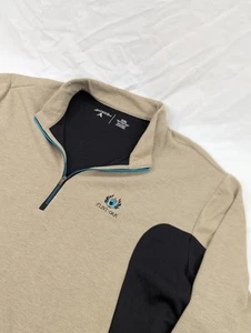 Antigua Golf Quarter Zip Pullover Sweater Herren 2XL Flint Oak Golfplatz - Bild 1 von 8