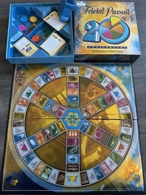Vintage 2004 Trivial Pursuit 20th Anniversary Board Game MISSING INSTRUCTIONS - Image 1 of 3