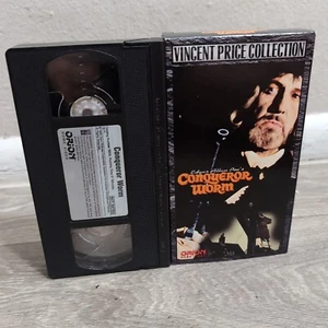 1968 Edgar Allan Poe's Conqueror Worm (VHS Tape, 1995) - Picture 1 of 4