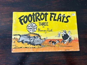 Footrot Flats Three 3 Murray Ball 1982 Vintage - Picture 1 of 6