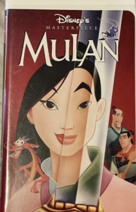 Disney’s MULAN VHS Clam Shell Case Like New FREE SHIPPING - Picture 1 of 2