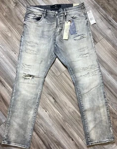 JORDAN CRAIG COLLINS DENIM RELAXED FIT JEAN (BONE WHITE) - Picture 1 of 5