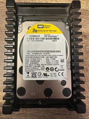 Western Digital VelociRaptor 300GB 2.5" HDD 10k RPM (WD3000HLHX) - Image 1 of 2