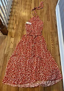 PRETTY GARDEN WOMENS CASUAL HALTER NECK SLEEVELESS MAXI DRESS - SIZE XXL NWT 531 - Picture 1 of 10