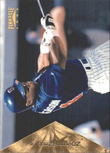 1996 Pinnacle San Diego Padres Baseball Card #338 Rickey Henderson