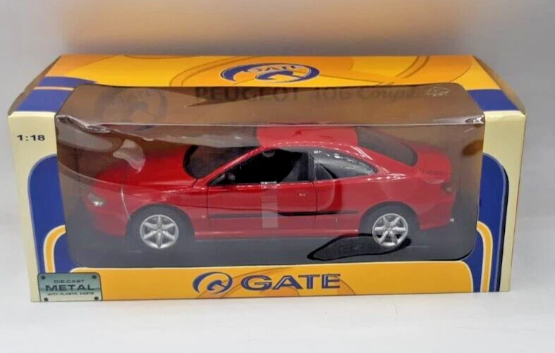 Gate 1:18 Peugeot 406 coupe ROSSA BOX Gd15 - Immagine 1 di 1