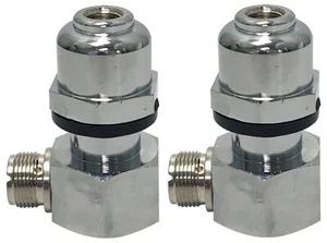 2 Lot Procomm RA930 Extra Heavy Duty CB Antenna Right Angle SO-239 Stud Mounts - Picture 1 of 2