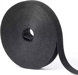 1 in x 60 ft Hook and Loop Roll | Double-Sided Strips, Self-Gripping Straps | Re - Picture 1 of 2