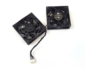 HP Z620 Z640 Z820 Z840 Nidec Delta Rear Dual  80mm 12VDC Fan 644315-001 - Afbeelding 1 van 2
