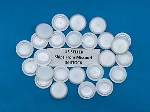 (Pack of 25) 3/4" White Plastic Sheet Metal Plugs Firewall Floorboard - Picture 1 of 5