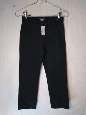 Chino Uniforme Escolar Negro Chino Lugar Niñas Talla 7 100% Algodón NUEVO Foto 1 de 4