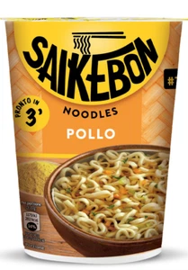 SAIKEBON NOODLES POLLO STAR SAIKEBON ORIGINALS NOODLES ISTANTANEI POLLO VERDURE - Imagen 1 de 5
