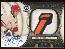 Joe Thornton 2018-19 Upper Deck The Cup Auto Patch #d /25 Limited Logos Sharks