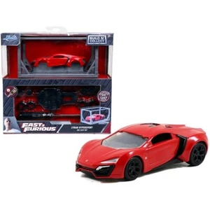 JADA FAST & FURIOS BUILD N' COLLECT LYKAN HYPERSPORT 1/55 DIECAST CAR 31289 - Picture 1 of 1