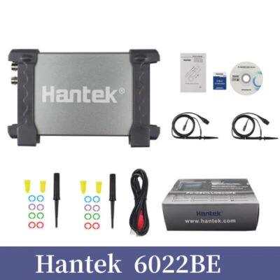 Hantek 6022BE Storage 2CH FFT PC Based Digital Oscilloscope USB 48MSa/s 20MHz - Image 1 of 4