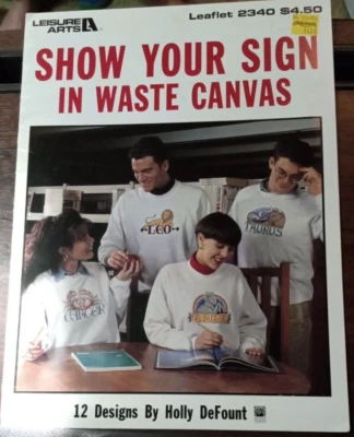 SHOW YOUR SIGN--All 12 Birthday Signs--Horoscope--Counted Cross Stitch Pattern - Image 1 of 2