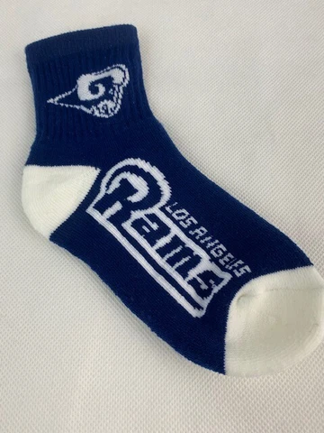 Los Angeles Rams Football Quarter Youth Socks Cover