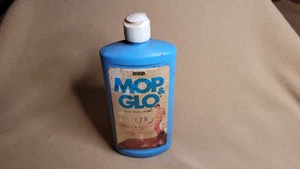 Vtg 1970s Mop & Glo Floor Shine Surface Cleaner Beacon Collectible PROP 90% Full - Picture 1 of 7