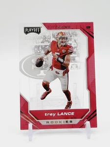 Trey Lance ROOKIE CARD "Playoff Momentum" 2021 Panini Chronicles #PMR-3 (RC) - Picture 1 of 2